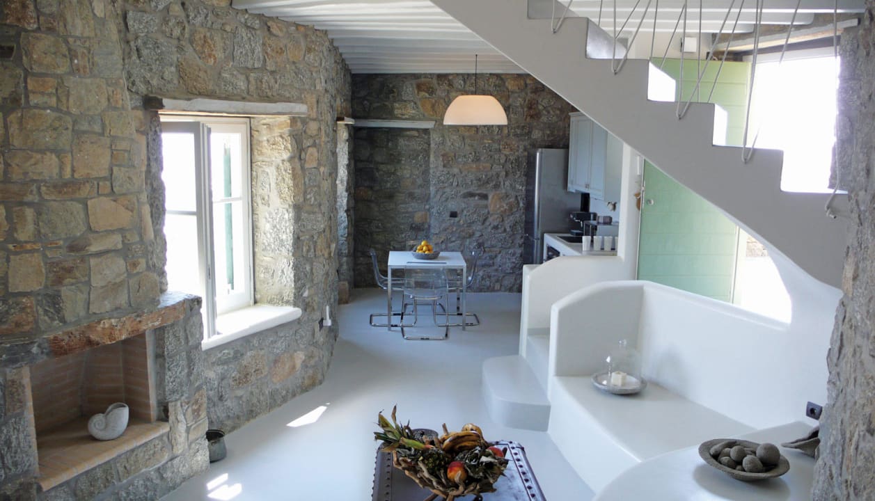 Living room Mykonian Villa