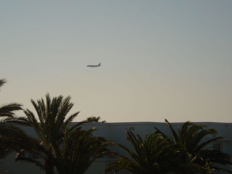 Einflugschneisse vor dem Hotel Relaxia Olivina