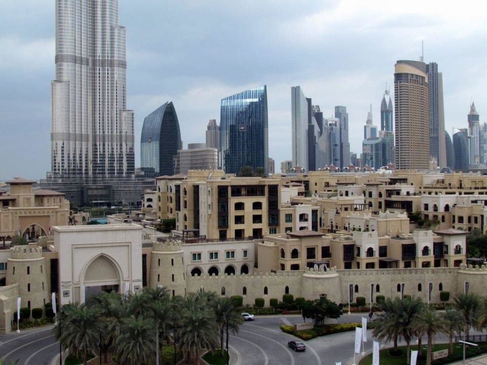 View from Al Manzil Hotel Kempinski Central Avenue Dubai