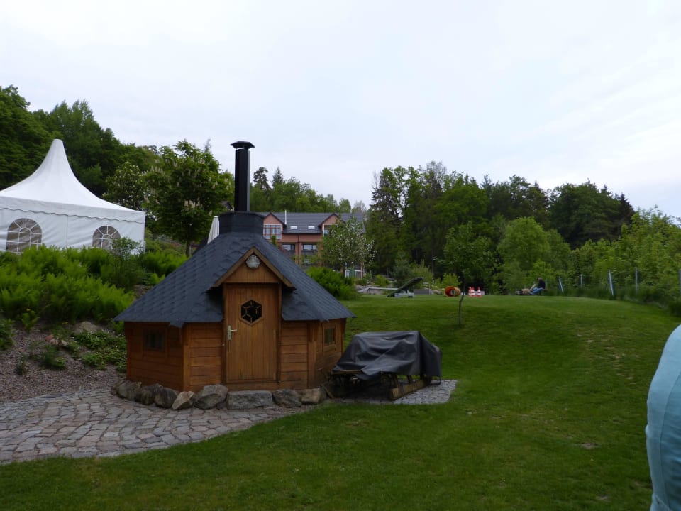 Grill - Hütte im Hundesportplatz Hotel Bergfried
