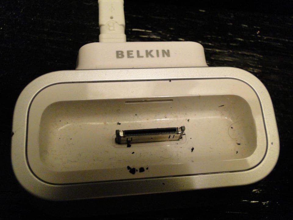 Dreckiger Anschluss für den Ipod Hotel Le Méridien New Orleans