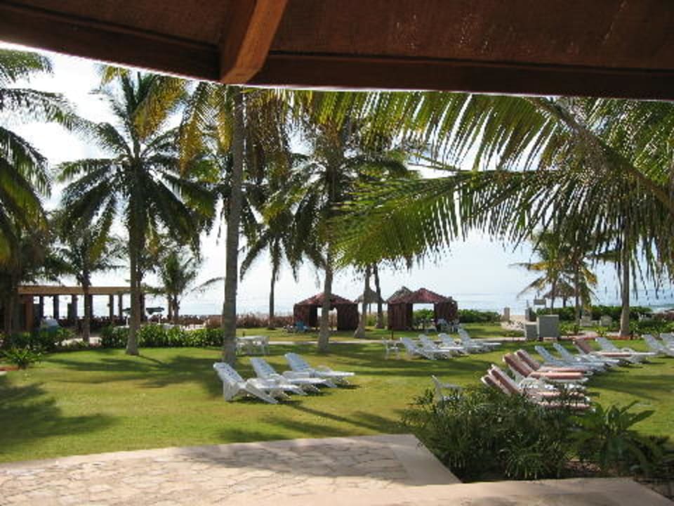 Gartenansicht Crowne Plaza Salalah