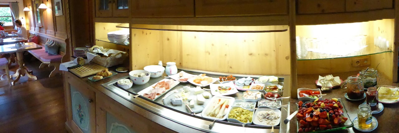 Ein tolles Frühstücksbüffet Landhaus Christl