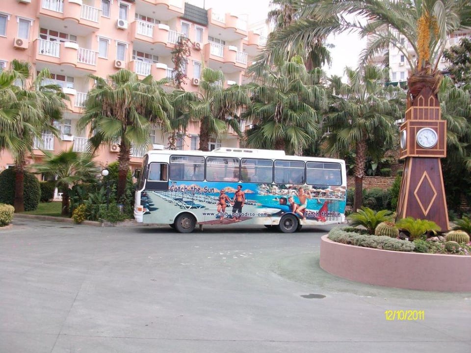 Der Strandshuttle Hotel Club Paradiso