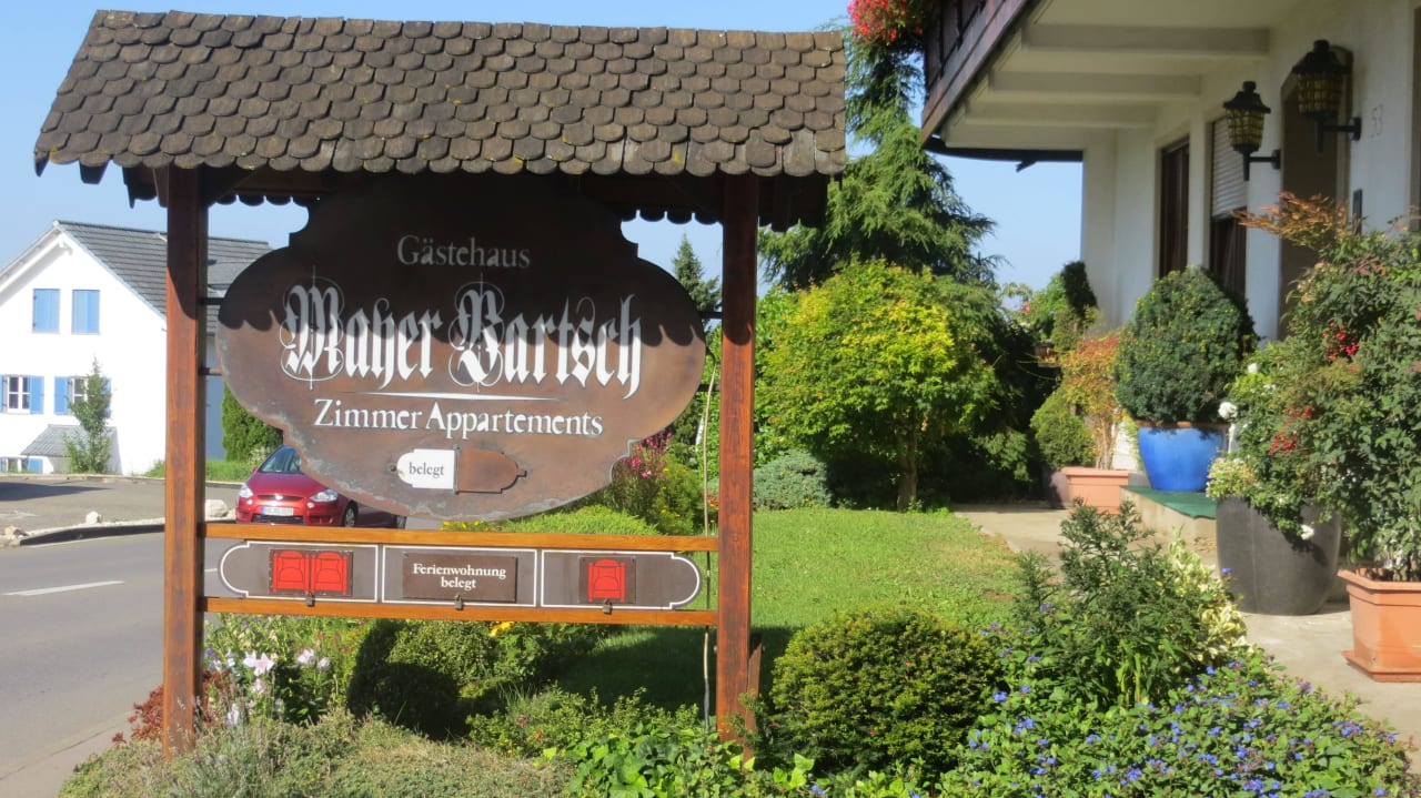 Seitlicher Bereich Gästehaus Mayer-Bartsch