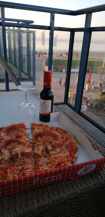 Ausblick Strandhotel Duhnen / Aparthotel Kamp