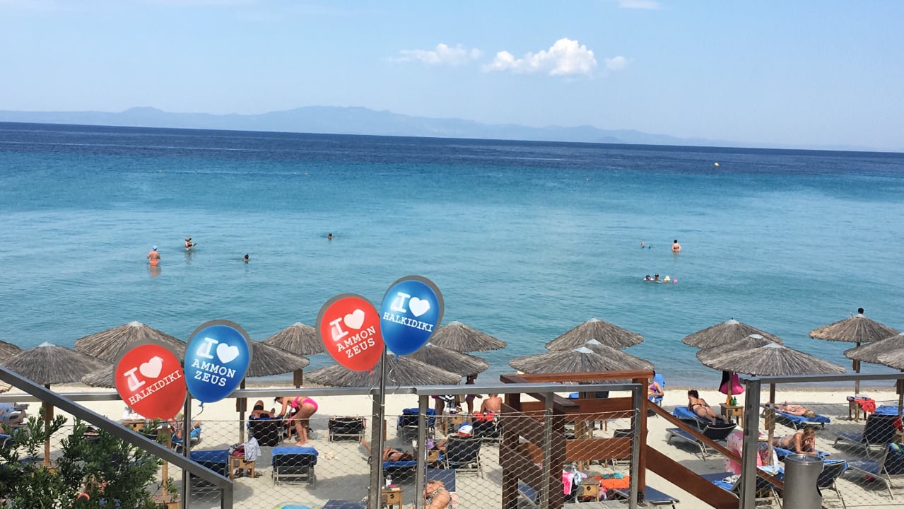 Ausblick Ammon Zeus Luxury Beach Hotel