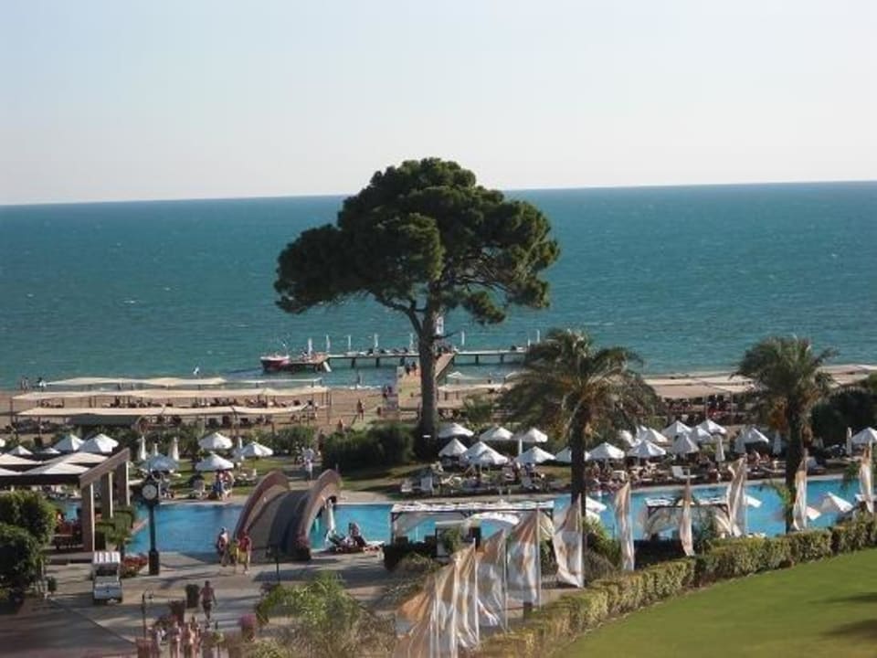Blick auf Pool und Beach Rixos Premium Belek