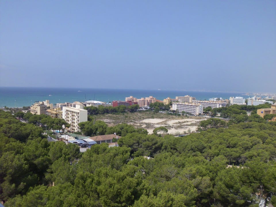 Ausblick von der 10. Etage Grupotel Taurus Park