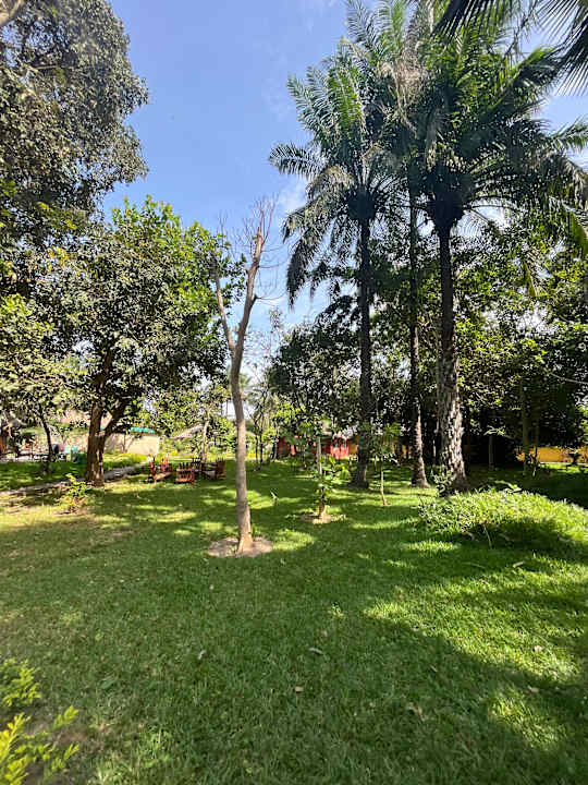 Gartenanlage AbCa's Creek Lodge