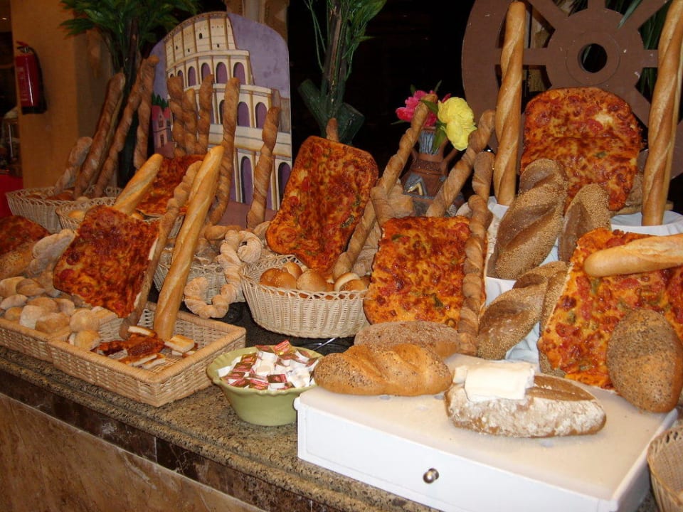 Brotauswahl am Abend Riviera Aqua Park Resort