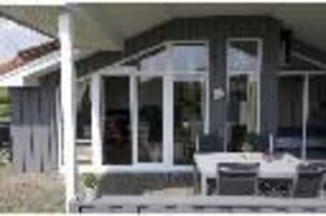 Terrasse Ferienhaus Deichkoje Wesselburenerkoog