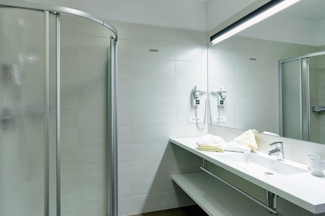 Badezimmer vom Appartement 9 Residence Neuhäuslhof