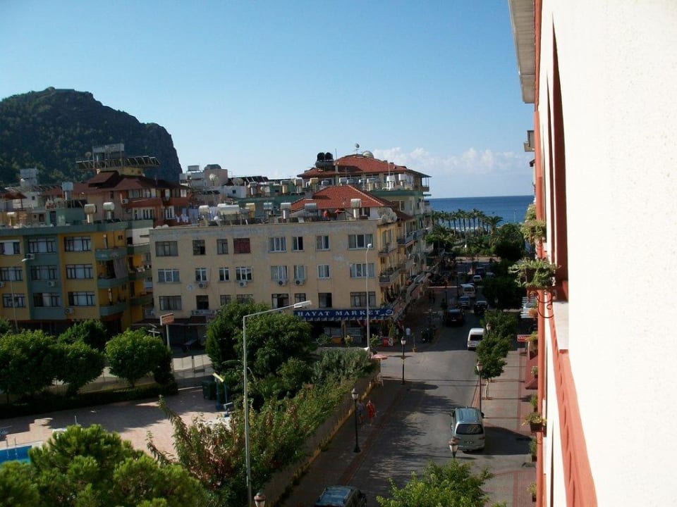 Ausblick Hotel Aslan City Kleopatra