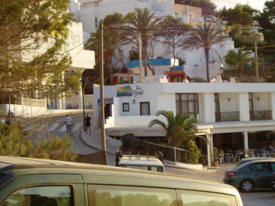 Weg vom Hotel zum Strand Barceló Portinatx - Adults only