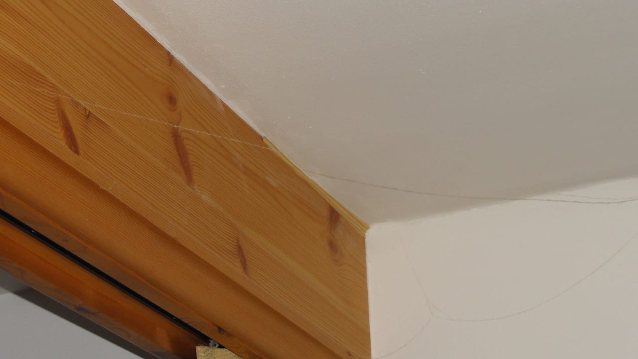 Spinnennetz ob dem Bett Meierhof