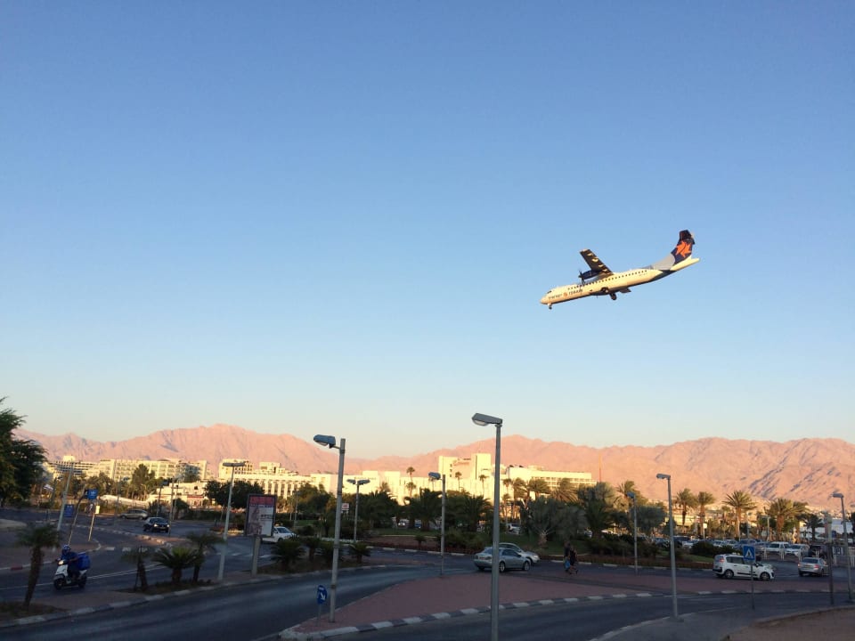 Einflugschneise Club Hotel Eilat - Resort, Convention & Spa