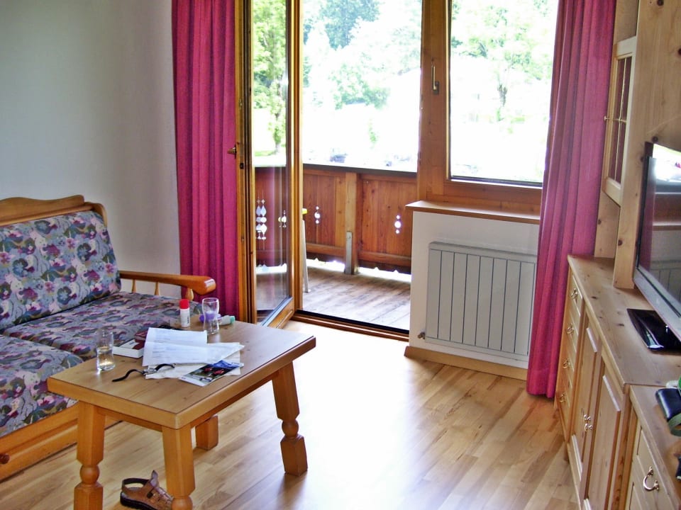 Wohnzimmer Appartement Alpenrose