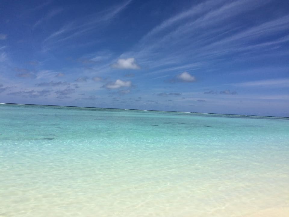 Wunderschöner Strand Meerus Meeru Maldives Resort Island