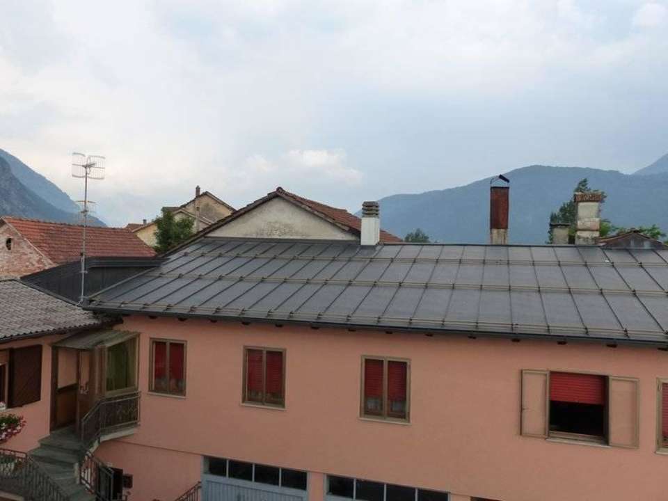 Ausblick zum Innenhof Pension Alla Pineta