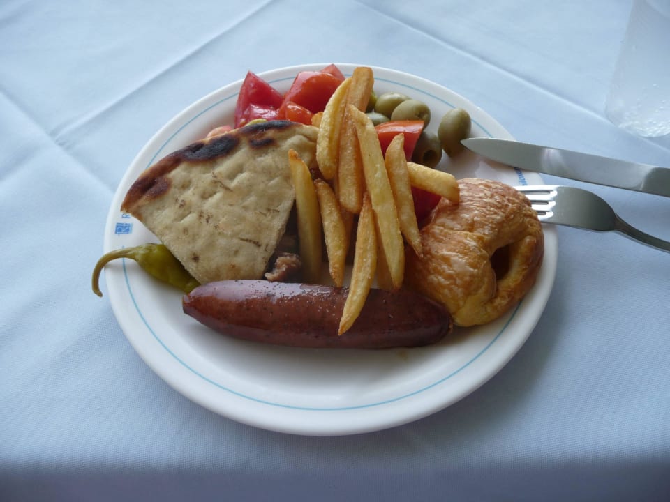 Mittagessen Hotel Calypso Beach