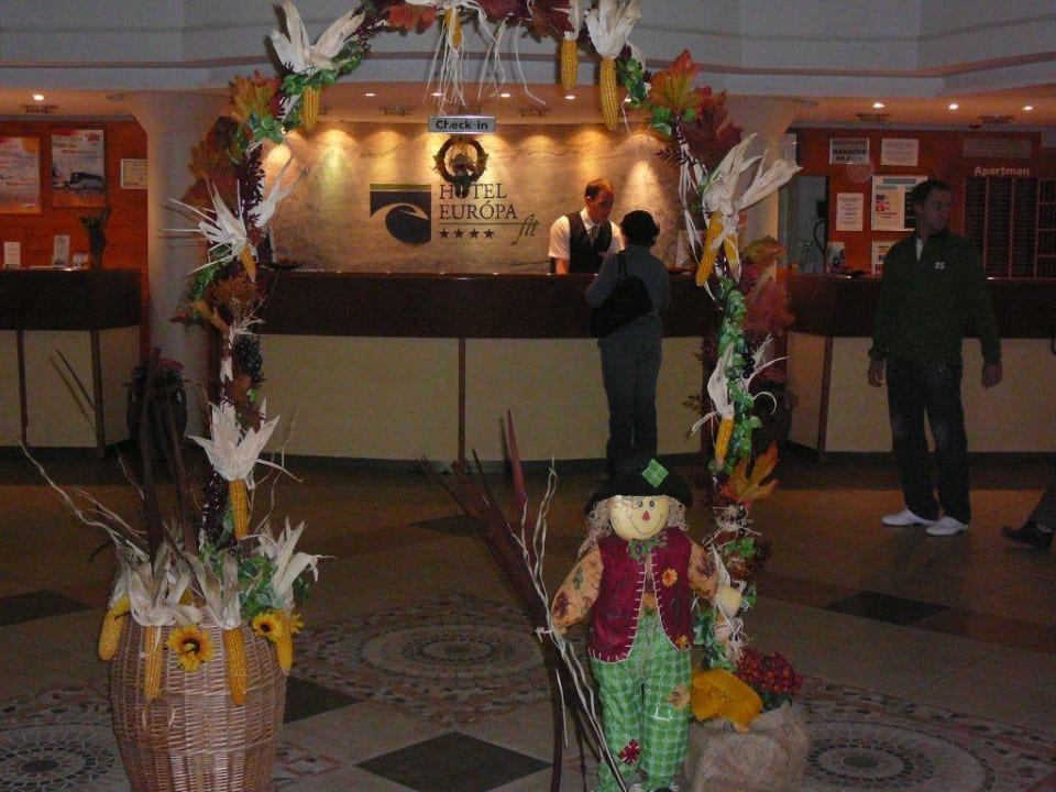 Rezeption Hotel Europa Fit Superior Hévíz