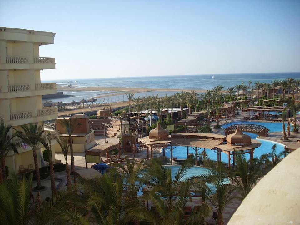 The view from our balcony Riviera Aqua Park Resort