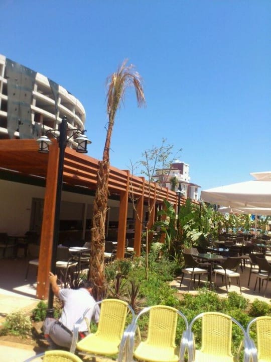 Der Blick von Animations Platzt Wyndham Garden Lara