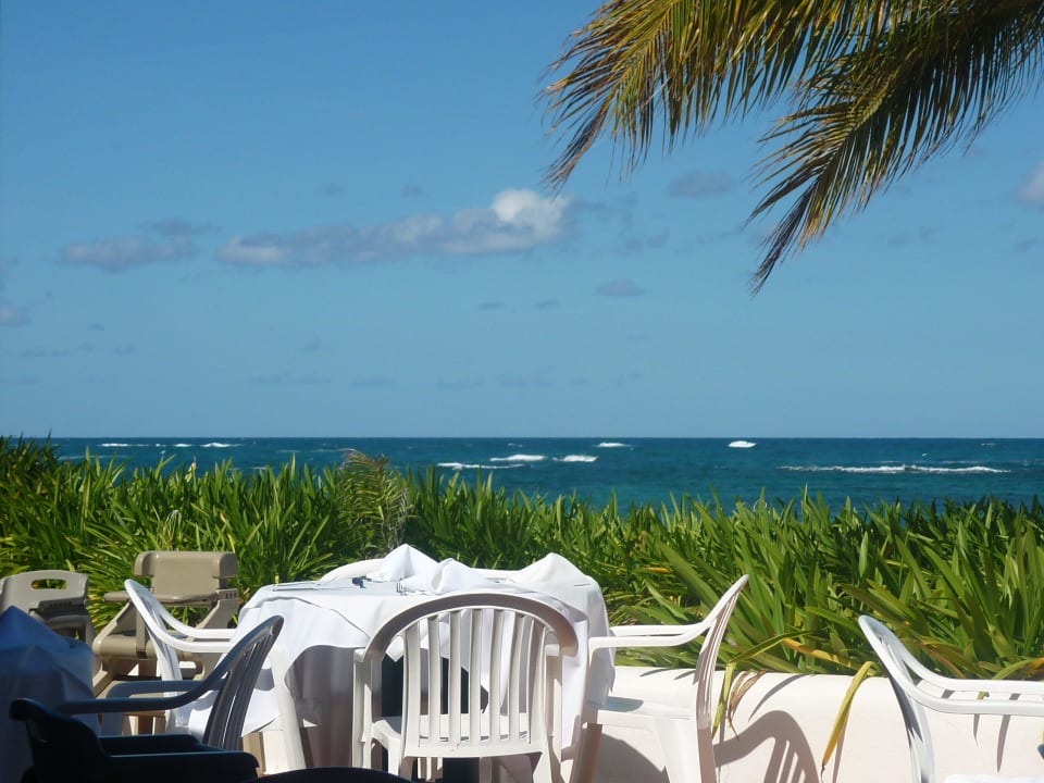 Blick aus dem Restaurant Grand Paradise Playa Dorada