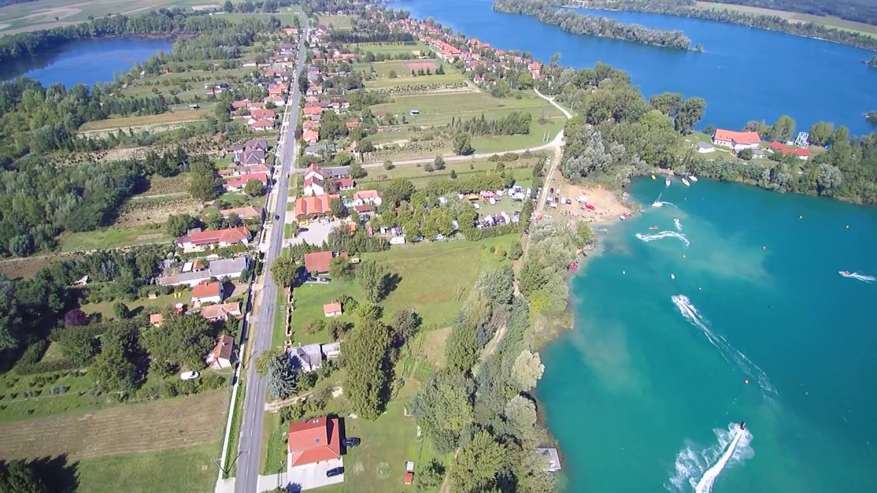 Ausblick Kéktó Kemping