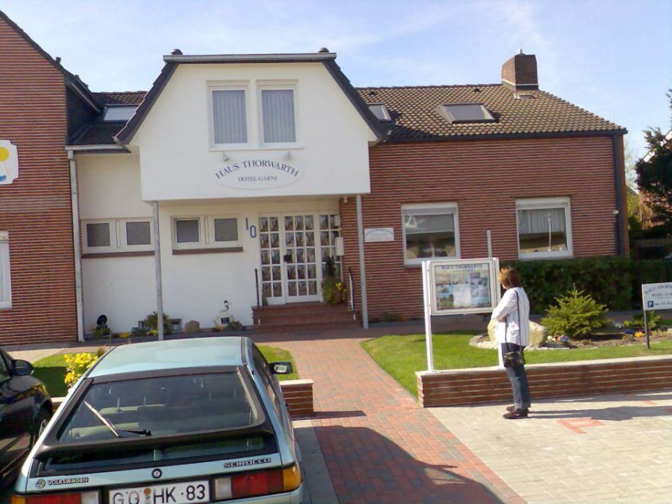Hotelansicht von vorn Hotel Thorwarth
