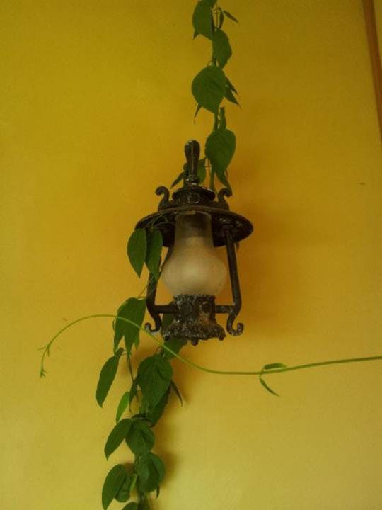 Lampe am Hotel Villa Dorado