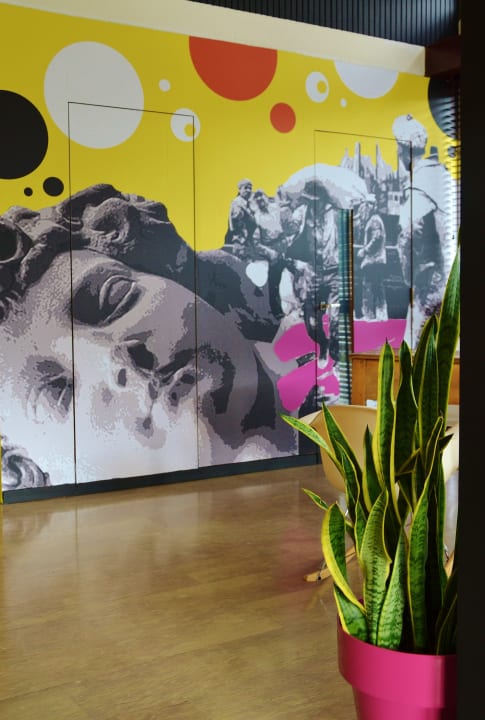 Lobby Arca Street Art Hotel