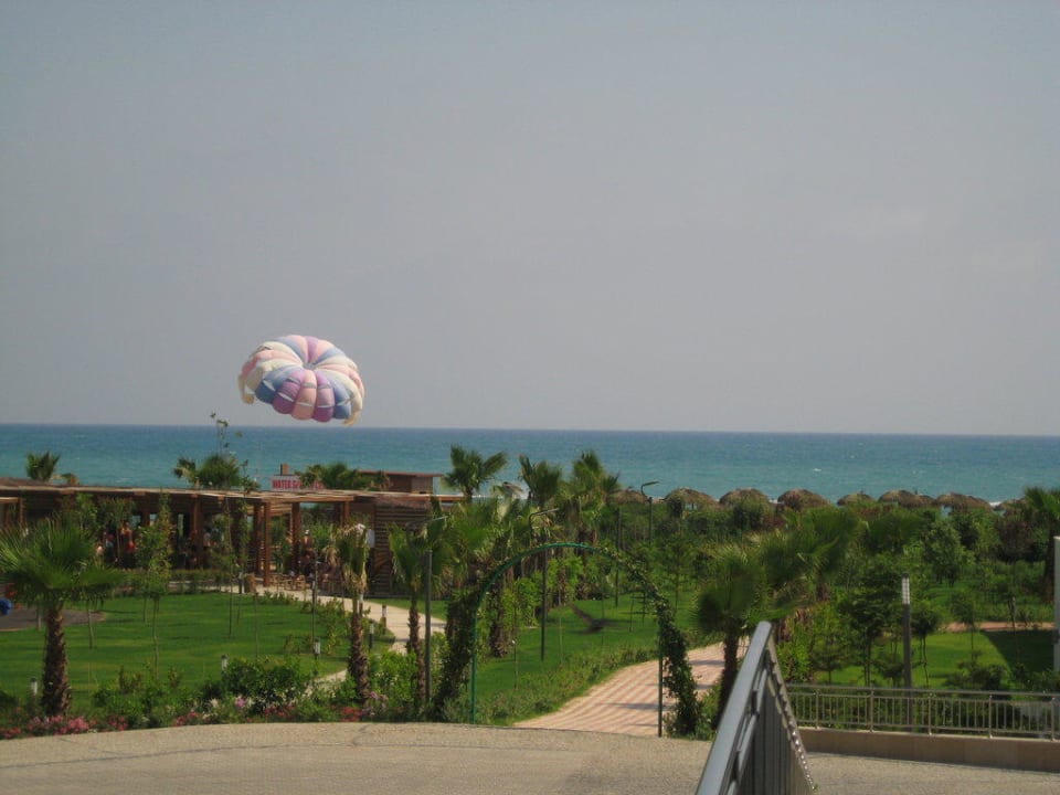 Blick vor dem Hotel Sensimar und Sherwood Sherwood Blue Belek