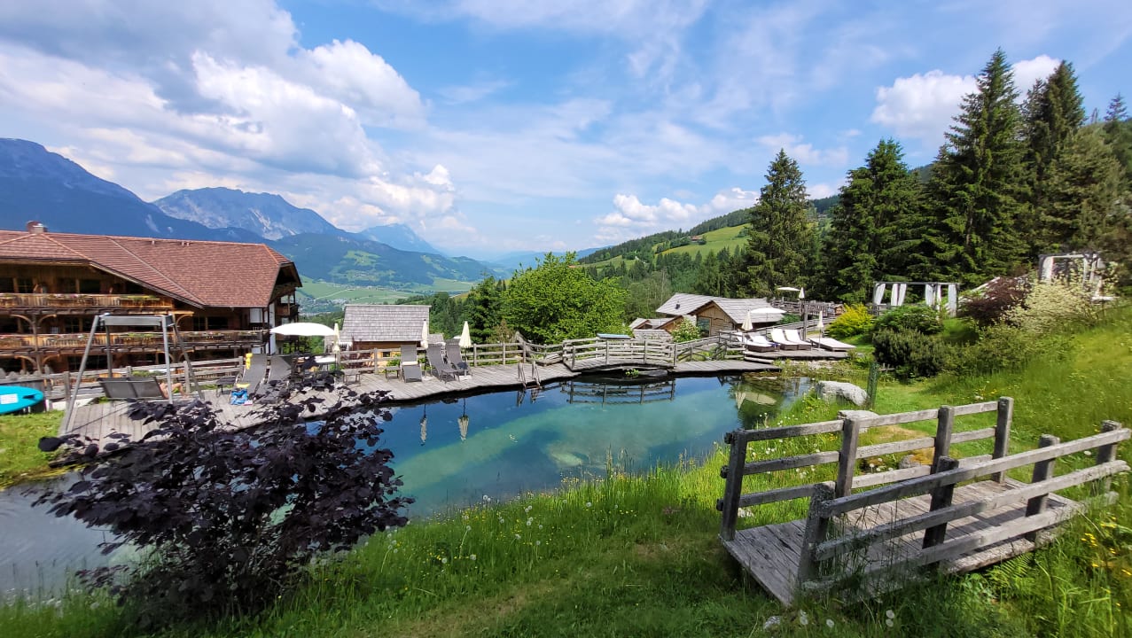 Gartenanlage Natur & Wellnesshotel Höflehner
