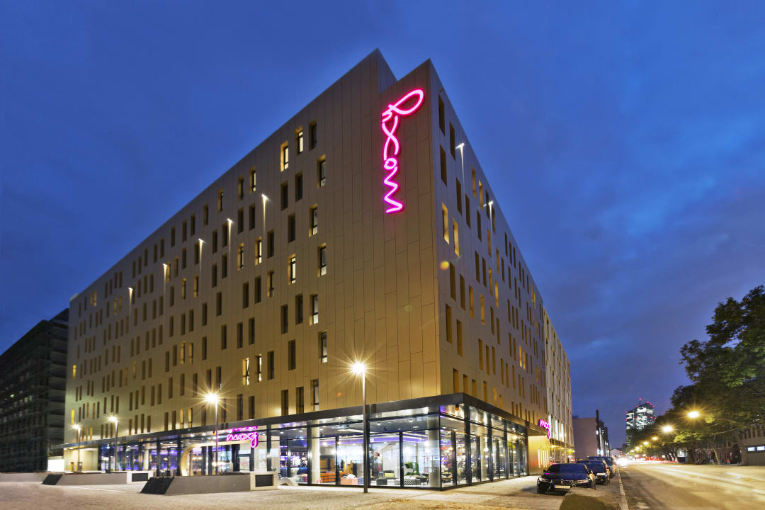 Außenansicht MOXY Frankfurt East