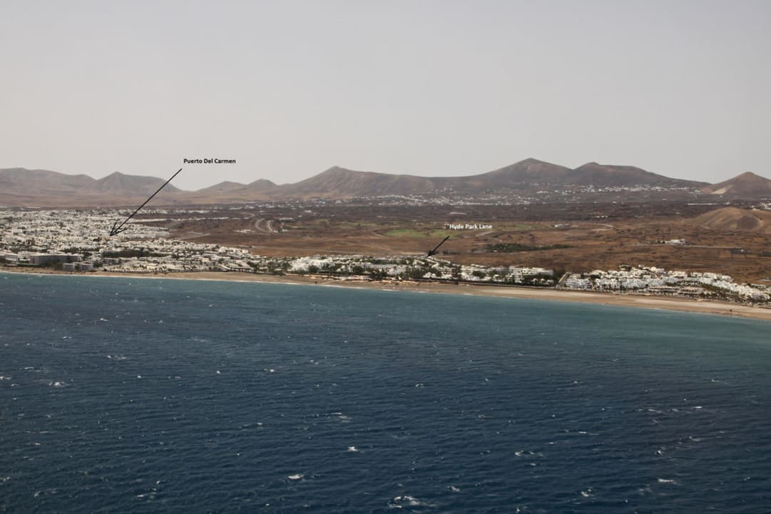 Luftblick Hotel Hyde Park Lane