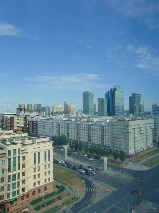 Ausblick Sheraton Astana Hotel