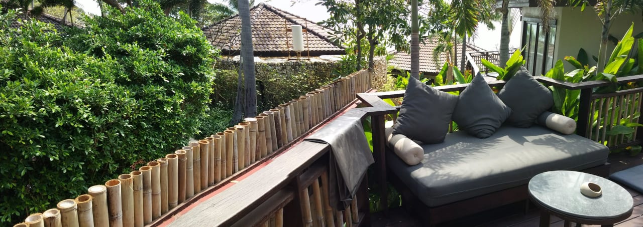 Terrasse mit Couch SAii Koh Samui Villas (adult only 12+)