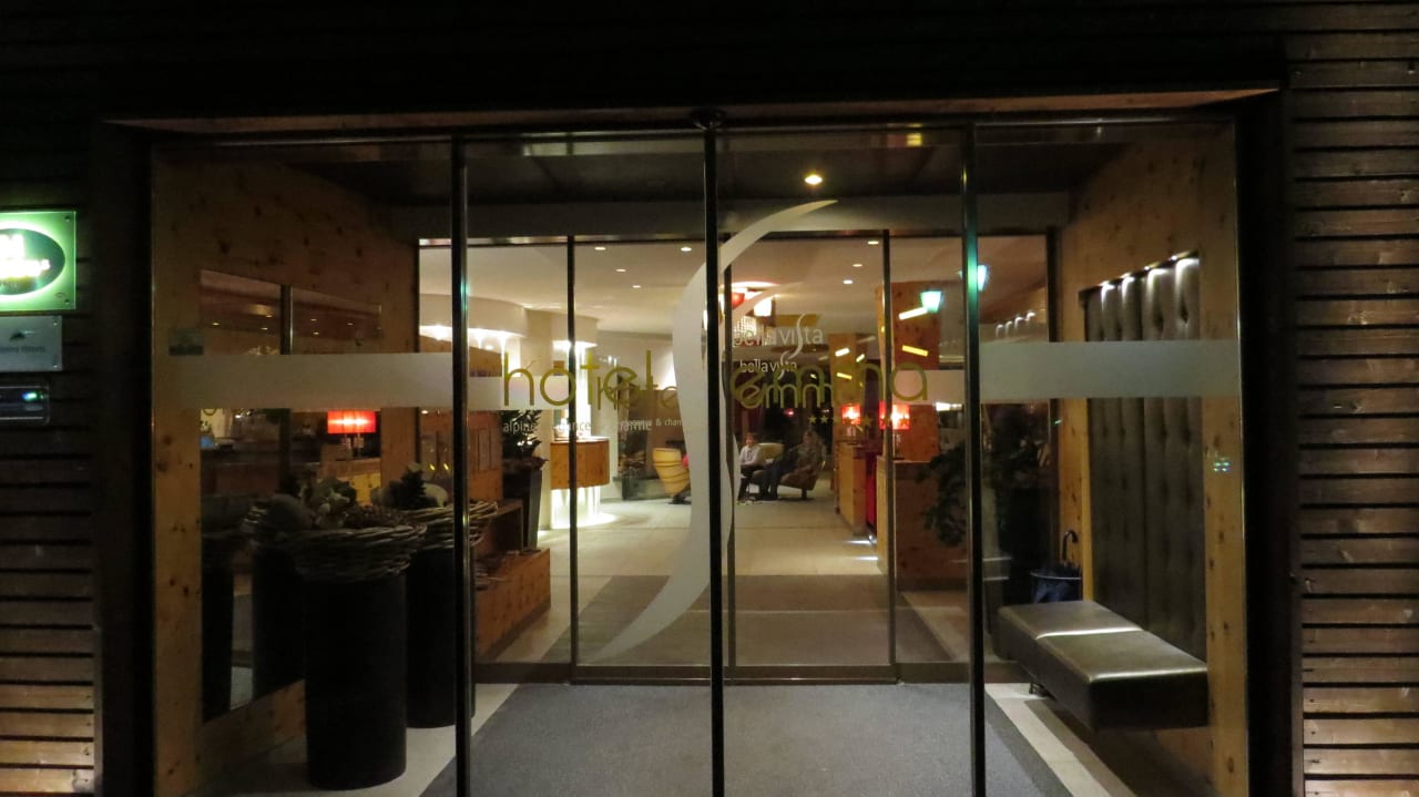 Eingangsbereich Bella Vista Hotel Emma