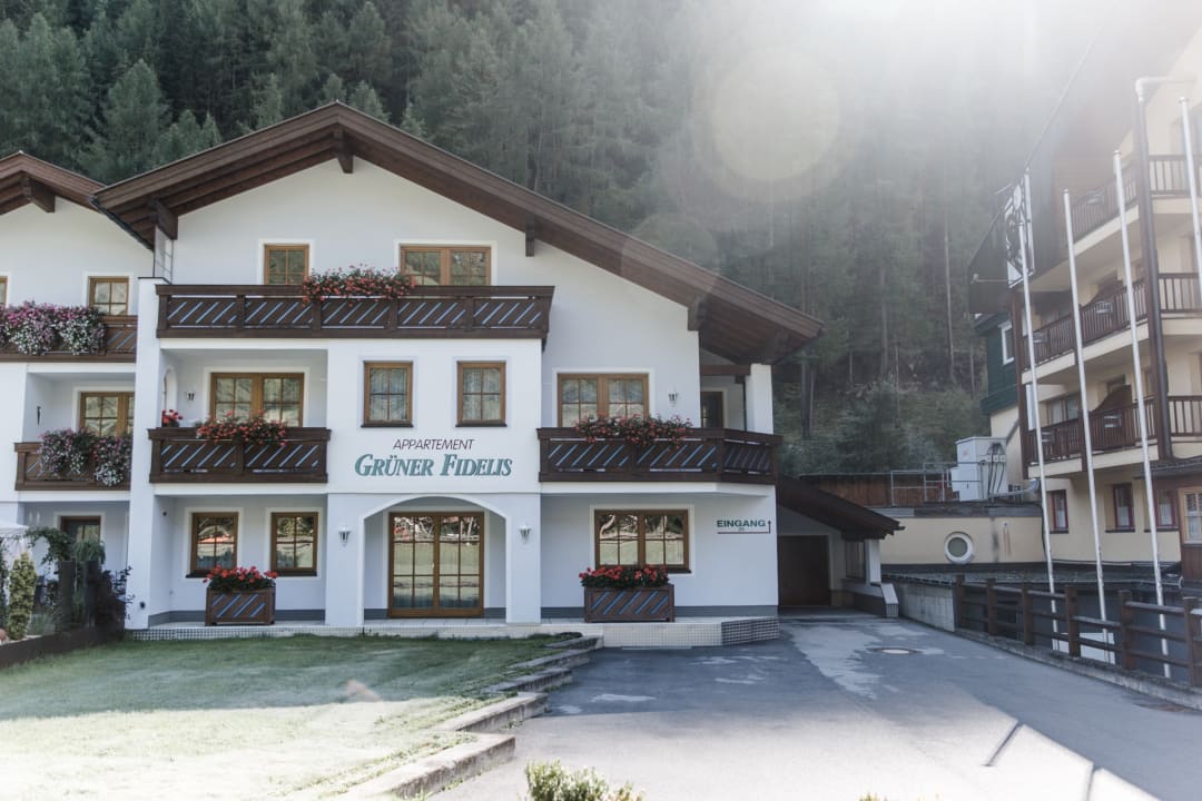 Außenansicht Apartment Grüner Fidelis