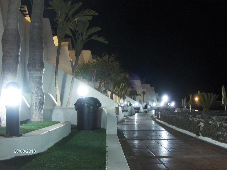 Beachfront at night Hotel Sands Beach Resort