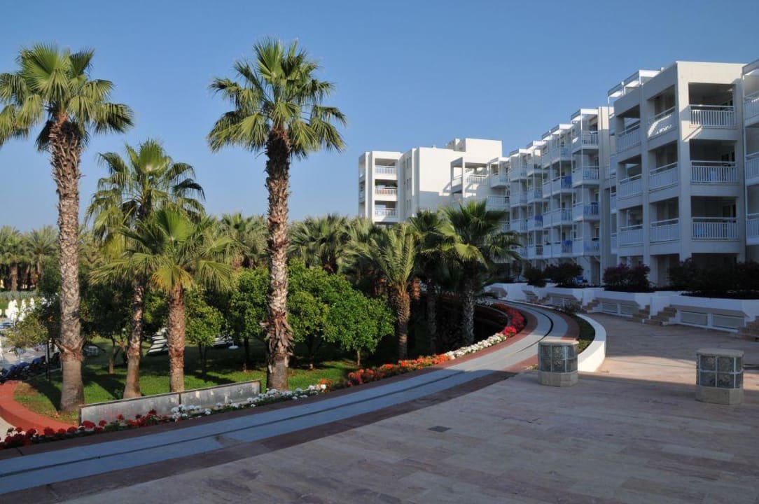 Hotel-Gartenseite Monachus Family Resort Sorgun