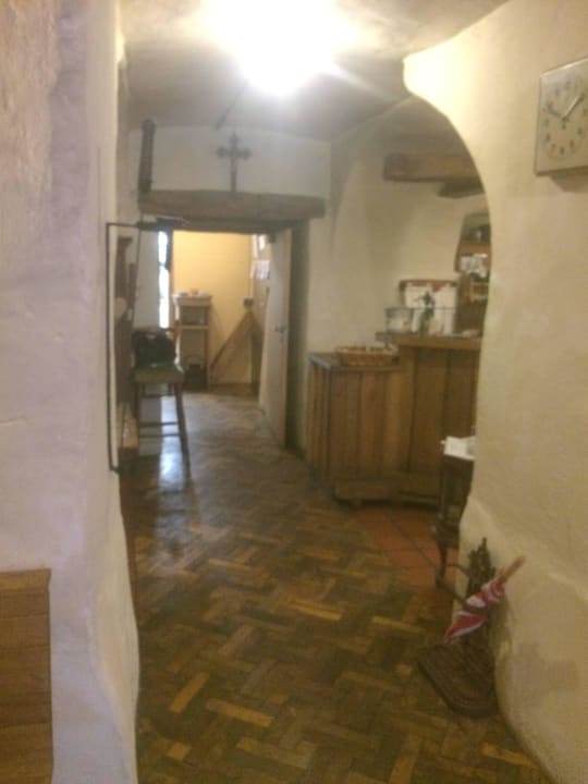 Eingang zum Gewölberestaurant Eifel-Hotel Historische Wassermühle