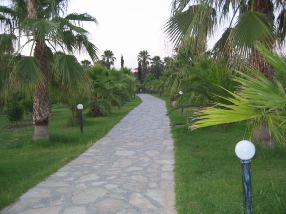 Weg zum Strand Club Grand Side