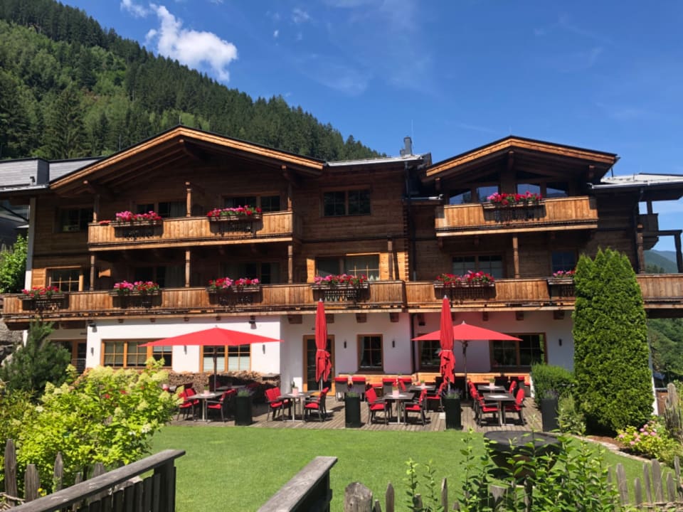 Außenansicht Das Kaltenbach Aparthotel