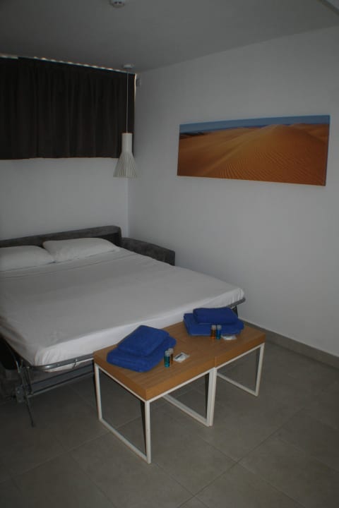 Die Ansicht unseres seperaten Schlafbereiches .... alltoura Club Hotel Akeah Broncemar