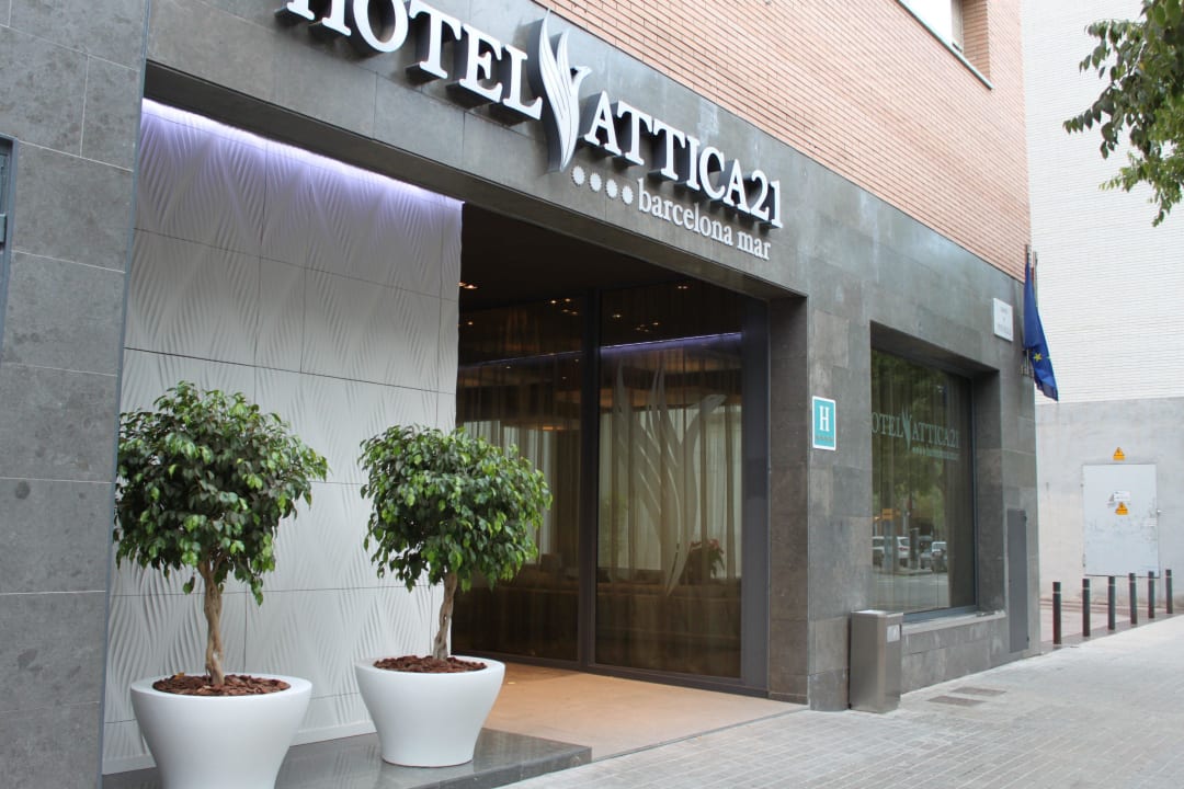 Eingang zum Hotel Hotel Attica 21 Barcelona Mar