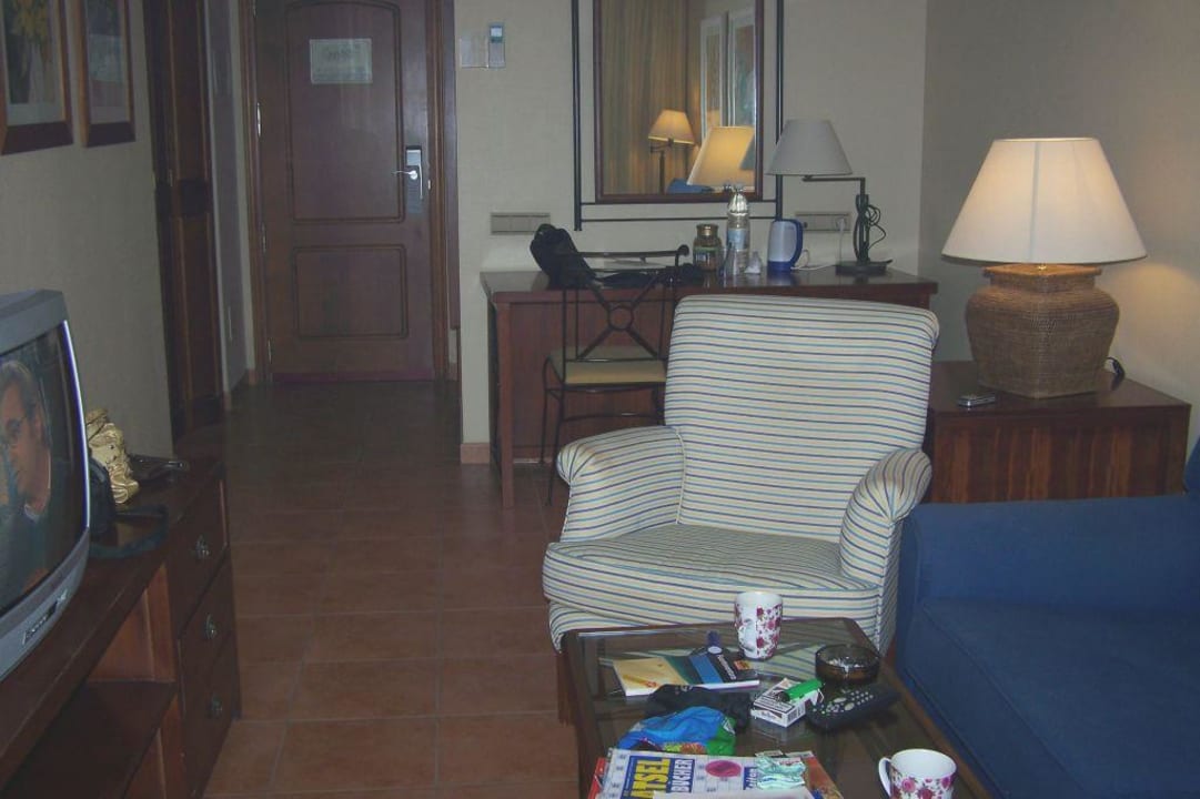 Wohnzimmer in der Juniorsuite Alua Suites Fuerteventura
