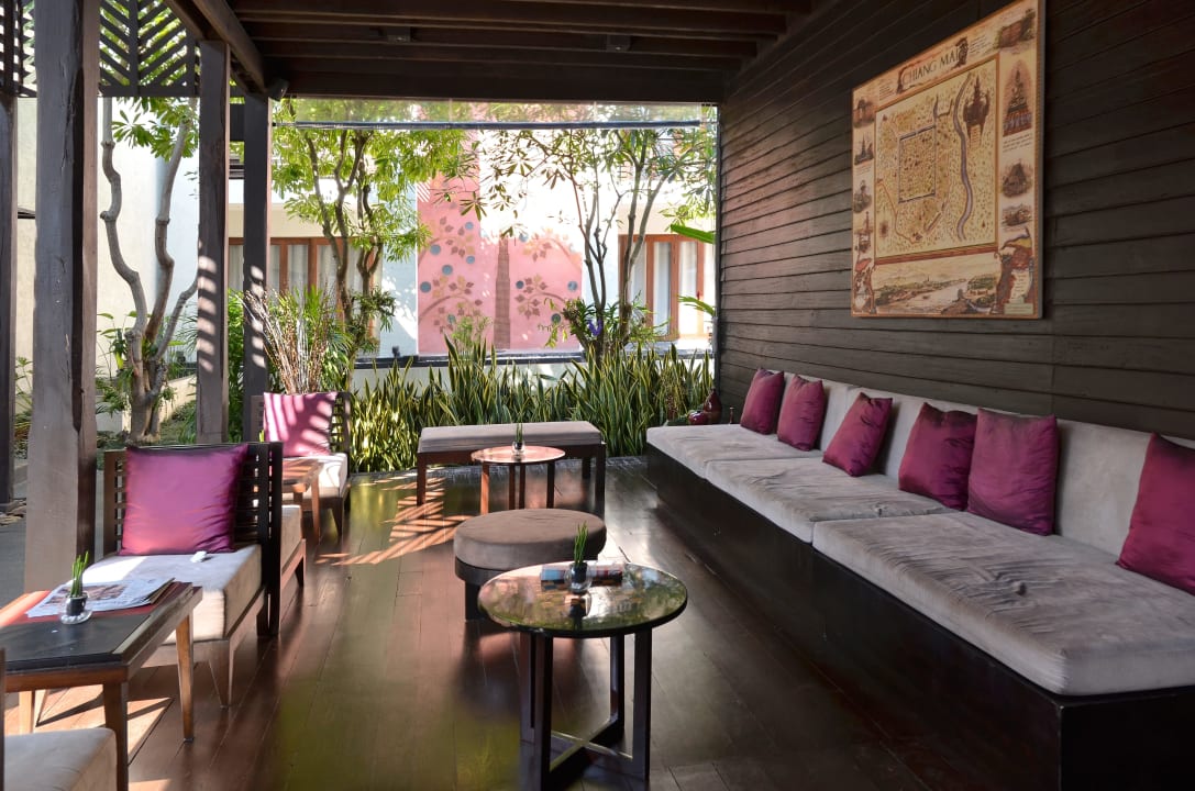 Wird teilweise auch für das Frühstück genutzt Hotel U Chiang Mai